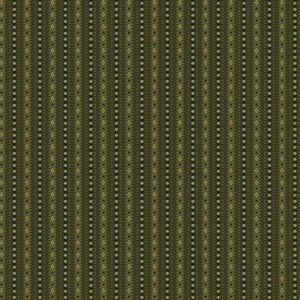 Marcus Fabric Dotted Stripe Green Cotton Fabric by the Yard, 1 yard